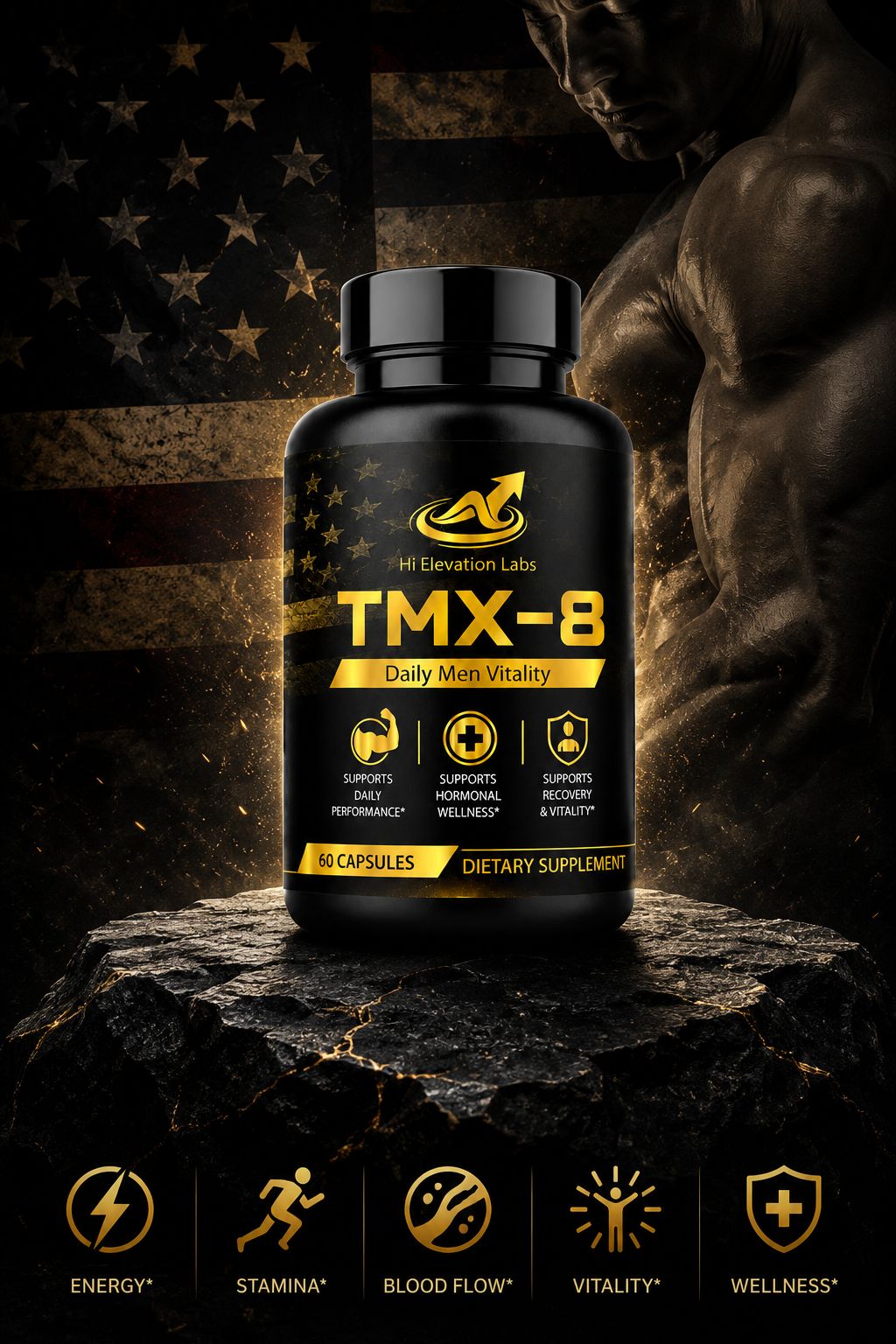 TMX-8 | Daily Support for Energy, Stamina & Healthy Blood Flow
